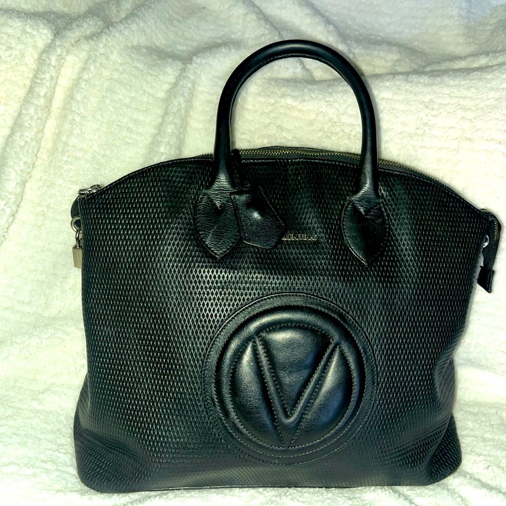 AUTHENTIC Valentino, Bravia Dollaro Large Leather bag.